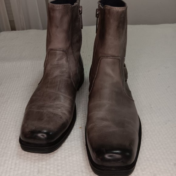 Calvin Klein men's  * GRAY *boots size 44/ US 11 - Picture 11 of 16